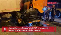 Kuzey Marmara Otoyolu'nda kaza