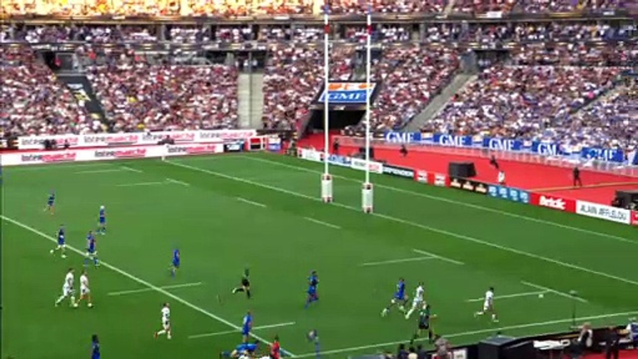 TOP 14 - Essai de Arthur VINCENT(MHR) - Castres Olympique - Montpellier Hérault Rugby - Saison 2021/2022