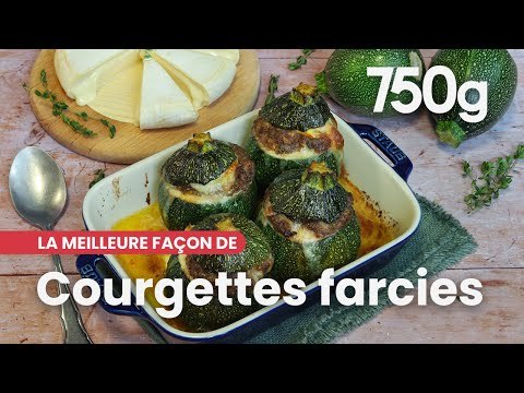 La meilleure façon de... Réussir les courgettes farcies au reblochon - 750g