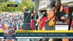 Continúan la movilizaciones y protestas en Ecuador