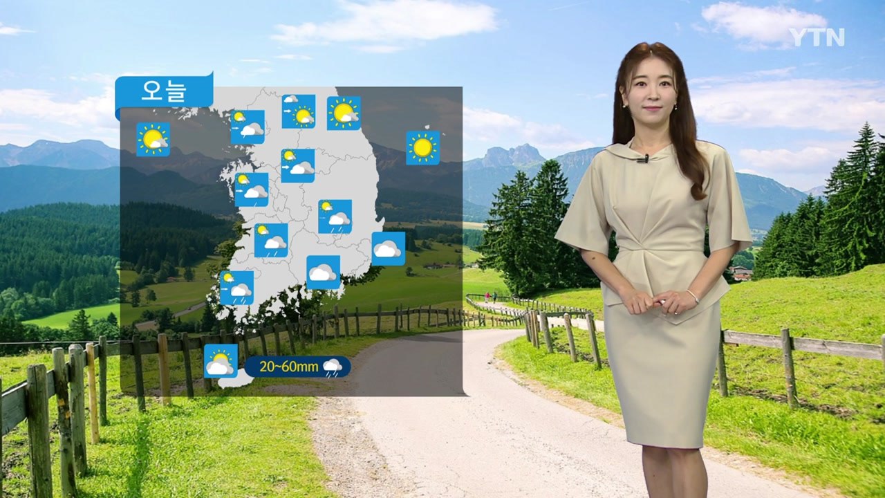 [날씨] 밤사이 곳곳 열대야…대부분 폭염특보 속 소나기 / YTN