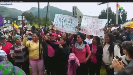 下载视频: teleSUR Noticias 17:30 25-06: Se cumplen 13 días del paro nacional en Ecuador