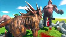 Boss Scourge vs Boss Goro - Animal Revolt Battle Simulator