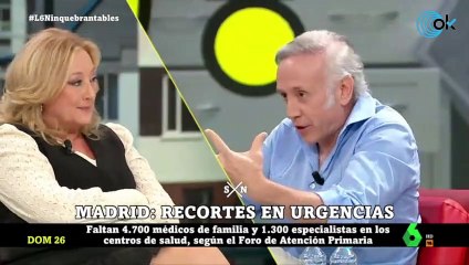 Eduardo Inda sobre la sanidad pública de Madrid