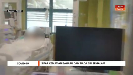 COVID-19 | Sifar kematian baharu, tiada BID semalam