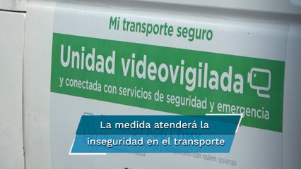 PT impulsa iniciativa para cámaras de vigilancia en todo el transporte público