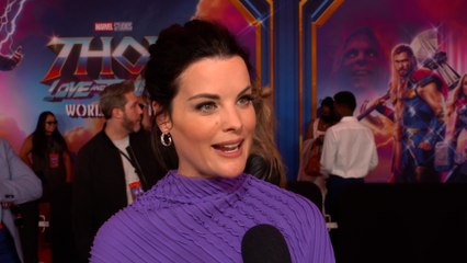 Thor Love and Thunder World Premiere Jaimie Alexander Interview