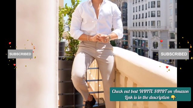White Shirt Matching Pants Ideas | White Shirt Outfit Combination for men.