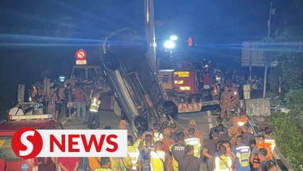 Mother and sons killed in car accident in Kedah river