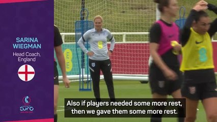 England coach Wiegman pleased with Euros build up