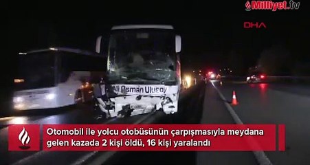 Korkunç kaza! Balayından dönerken öldüler