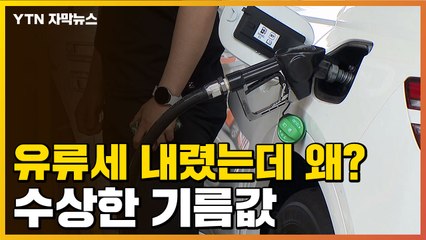 [자막뉴스] 유류세 내렸는데 기름값 연일 '신기록'...정부 화났다 / YTN