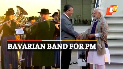 PM Modi In Germany: Watch Bavarian Band Welcomes Indian PM Upon His Arrival In Munich | OTV News
