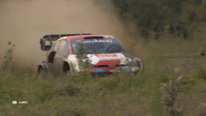 Скачать видео: WRC - Rallye du Kenya 2022 - samedi 2/2