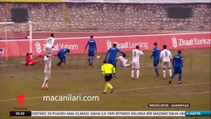 İnegölspor 1-3 Kasımpaşa [HD] 28.12.2016 - 2016-2017 Turkish Cup Group B Matchday 4