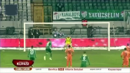 Bursaspor 1-1 İstanbul Başakşehir (Pen. 3-2) 11.02.2015 - 2014-2015 Turkish Cup Round of 16
