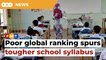 Low Pisa ranking led to tougher school syllabus, say teachers