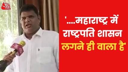 Shiv Sena councilor Samadhan Sarwankar speaks to AajTak