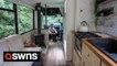 UK friends struggling to get on property ladder convert 1995 bus into stunning home