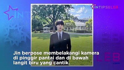Gak Pakai Baju, Jin Pamer Tato Persahabatan BTS