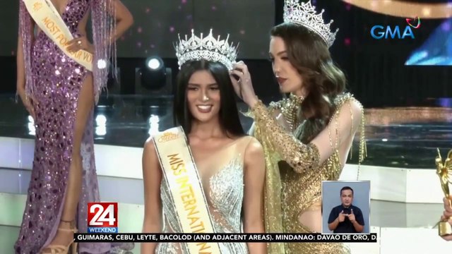 Pinay na si Fuschia Anne Ravena, kinoronahang 2022 Miss International Queen | 24 Oras Weekend