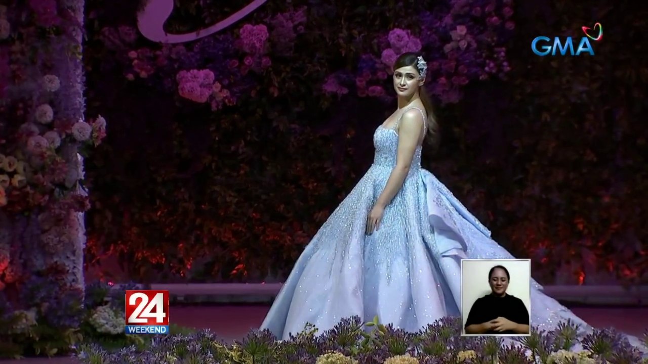 Carla Abellana at Max Collins, nagningning sa isang wedding fashion show event | 24 Oras Weekend