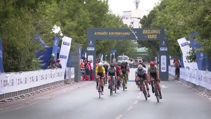 Ataköy Kriteryumu Bisiklet Yarışı tamamlandı