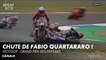 Chute de Fabio Quartararo - Grand Prix des Pays-Bas - MotoGP
