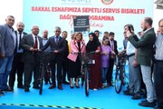 Büyükşehir'den bakkal esnafına 3 bin bisiklet