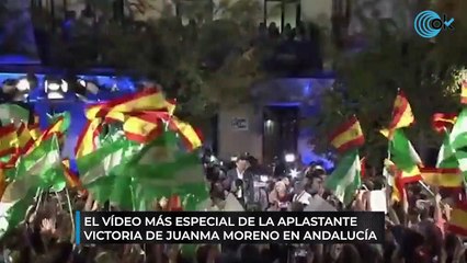 El vídeo más especial de la aplastante victoria de Juanma Moreno en Andalucía