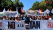 Manifestación contra la OTAN en Madrid: "La seguridad humana está en otro lugar"
