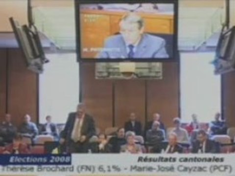 VOtv - Analyse 1er tour de Sannois - Municipales 2008