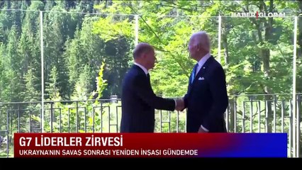 G7 Elmau Liderler Zirvesi başladı! Gündem: Savaş ve stagflasyon