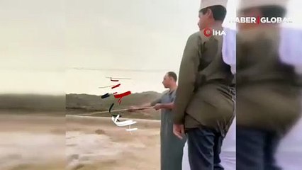 Sele kapılan 2 çocuk, kahraman fotoğrafçı tarafından böyle kurtarıldı!