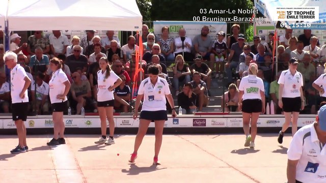 Finale du Trophée Emile Terrier féminin 2022 - Sport-Boules Lyonnaise