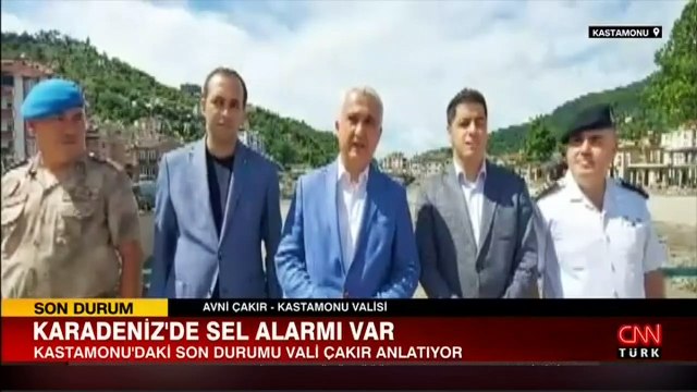 Karadeniz'de sel alarmı! Kastamonu Valisi Avni Çakır son durumu anlattı