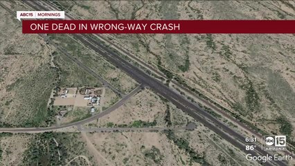 One dead after wrong way crash on U.S. 60 in Surprise