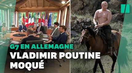 Boris Johnson et ses homologues du G7 se moquent de l'image virile de Poutine