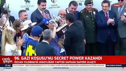 A Spor 96. Gazi Koşusu kupa töreninde İmamoğlu'nun ismi geçince A Spor yayını kesti