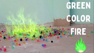 How to Make Green Color Fire | Green Flame | घर पर ग्रीन फायर कैसे बनाये
