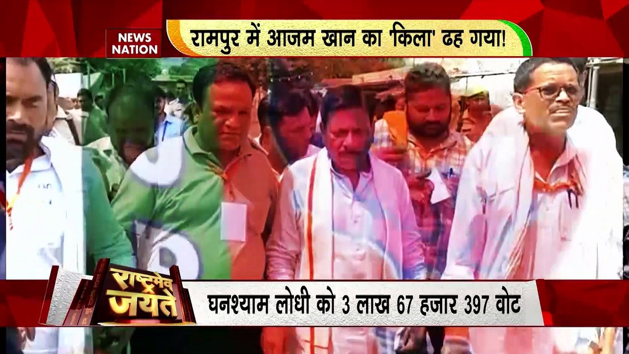 Uttar Pradesh News : समाजवादी 'किला' ढहा, 'कमल' खिला, उपचुनाव में समाजवादी पार्टी का सफाया