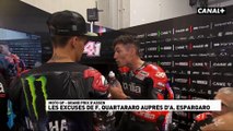 Les excuses de Quartararo auprès de d'Espargaro - MotoGP Grand prix d'Assen