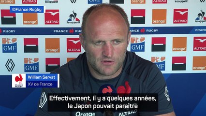 XV de France - Servat : “Le Japon nous inspire de la crainte”