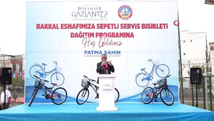 Büyükşehir’den bakkal esnafına 3 bin bisiklet