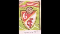 STICKERS RUIZ ROMERO SPANISH CHAMPIONSHIP 1958 (GRANADA FOOTBALL TEAM)