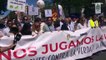 Miles de personas se manifiestan en contra del derecho al aborto en Madrid
