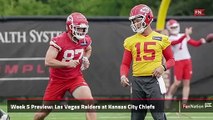 Week 5 Preview  Las Vegas Raiders at Kansas City Chiefs