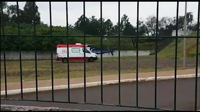 Vítima de grave acidente na rodovia entre Toledo e Assis é trazida de helicóptero a Cascavel