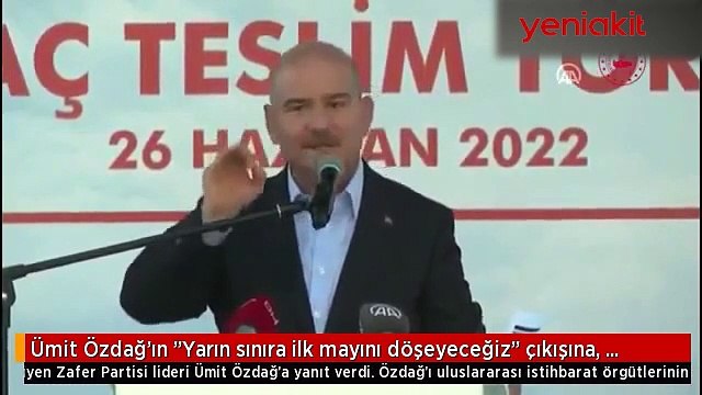 Bakan Soylu'Dan Ümit Özdağ açıklaması: Aklını kaybetmiş