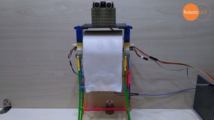 micro:bit + Toy - Auto Paper Dispenser